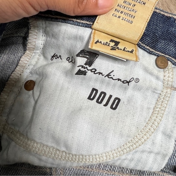 7 For All Mankind DOJO Jeans Flare Bootcut - Picture 14 of 15